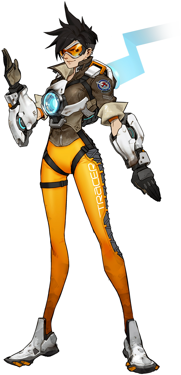 A polêmica da pose de Tracer em Overwatch