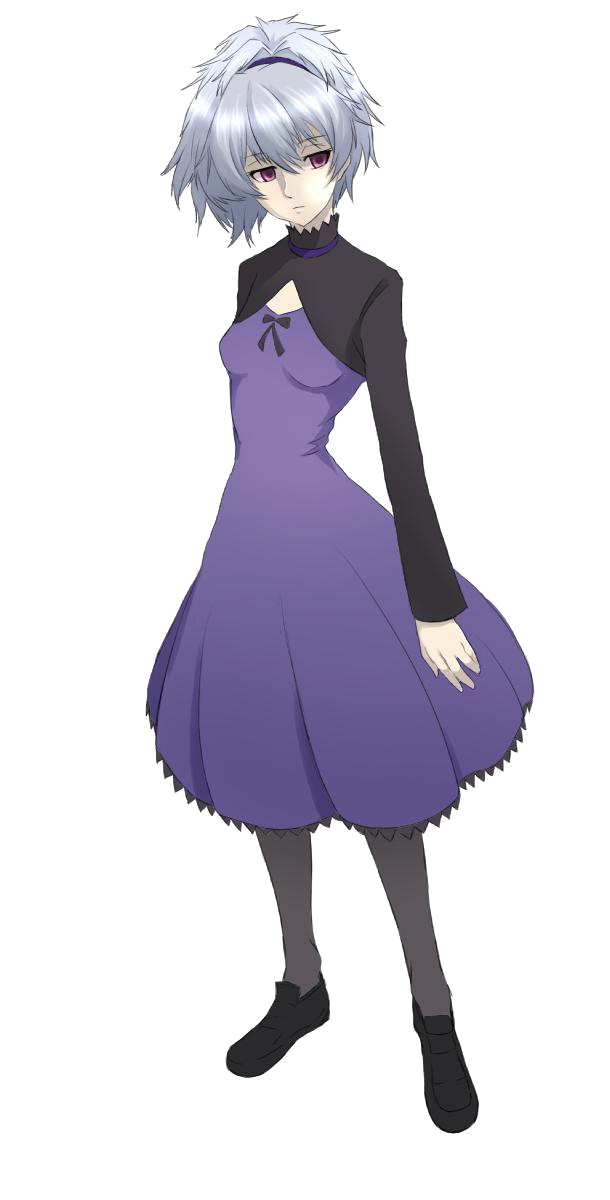 Download Png - Yin From Darker Than Black Anime - Free Transparent PNG  Download - PNGkey