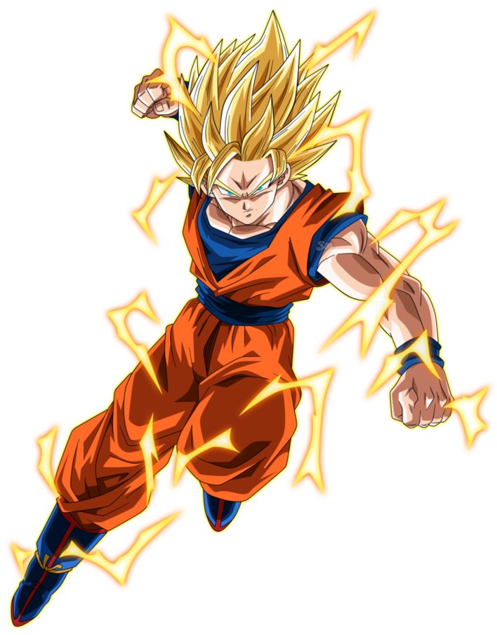 DBZ Goku Super Saiyan Photographic Print for Sale by Desire-inspire