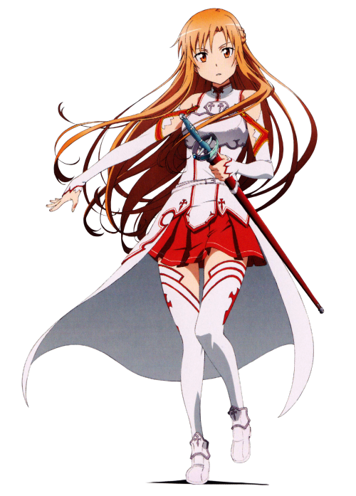 Yuuki Asuna, Characters