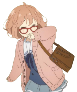 Mirai Kuriyama Kyoukai no Kanata Icon  Anime characters, Kuriyama, Kawaii  anime girl