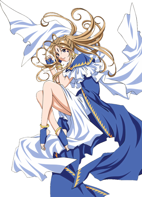 Anim'Archive — Belldandy from Ah! My Goddess illustrated by...