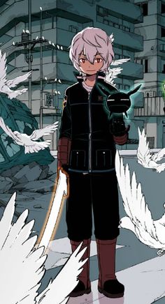 kuga yuuma (world trigger) drawn by jun_(navigavi)