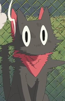 Black Cat, Red Bandana, Nichijou