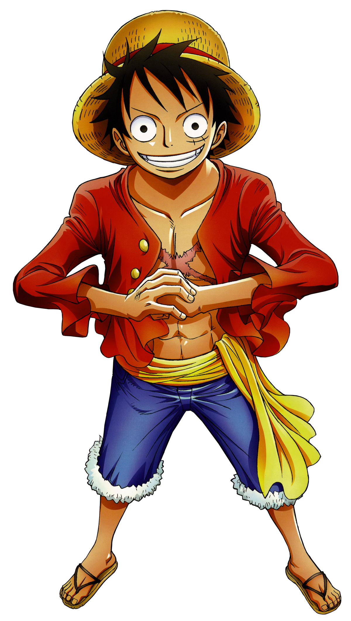  ANIME HEROES - One Piece - Monkey D. Luffy Renewal Version  Action Figure : Everything Else