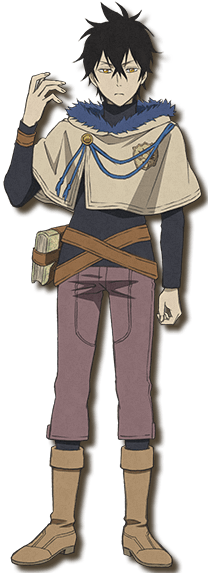 Black Clover Characters Yuno, HD Png Download is free transparent