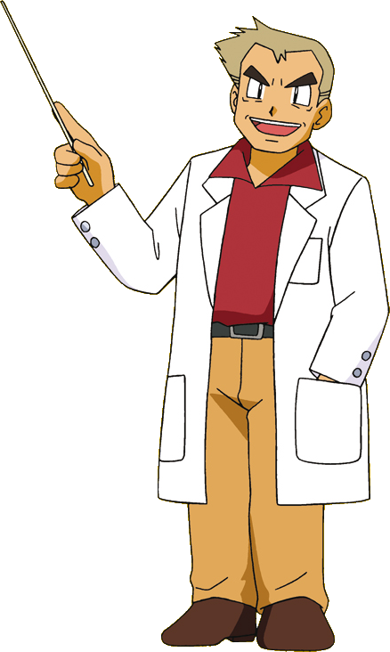 professor oak anime