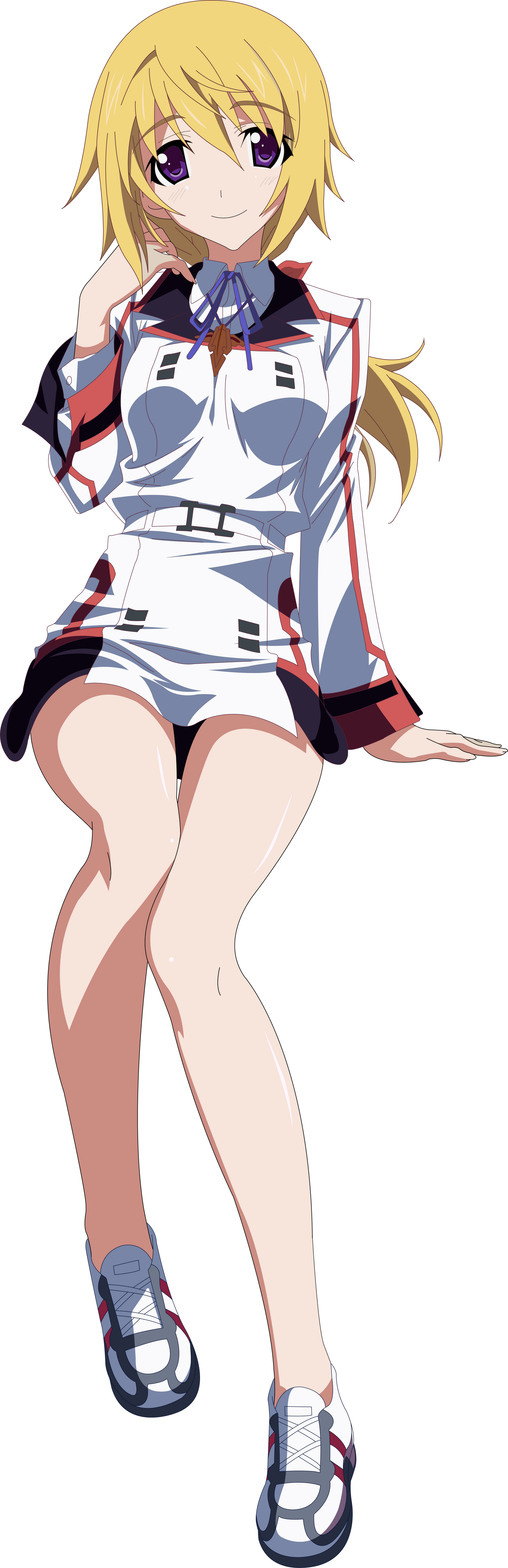 Anime, Infinite Stratos, thigh-highs, HD phone wallpaper