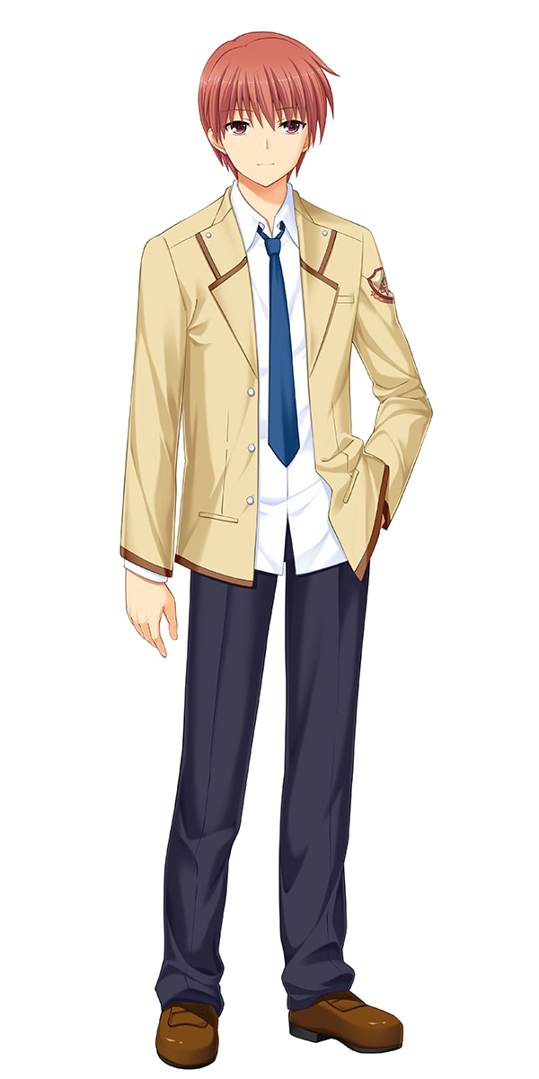 たろー　Angel Beats! Angel Beats ! Tenshi 1/8 Figure 10.4in Anime PVC Japan Good