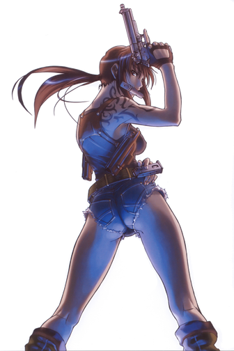 Black lagoon revy render by bloodakenoart dbwhtgu-pre