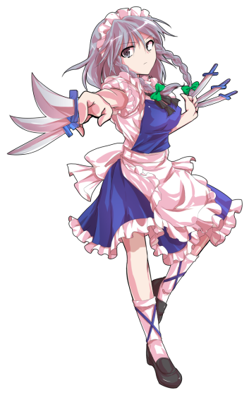 Sakuya Izayoi - Touhou Wiki - Characters, games, locations, and more