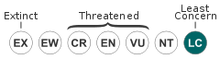Status iucn3.1 LC