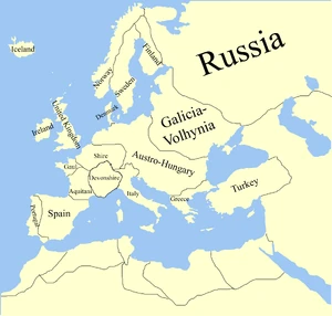 Europa with names