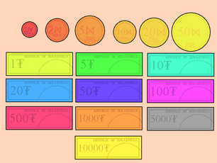 Terabithian money
