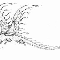 Как нарисовать дракона крылатого дракона - 93 фото