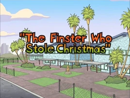 The Finster Who Stole Christmas Title Card