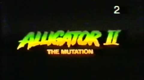 Alligator 2 (The Mutation) Trailer VHS Argentina