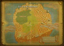 Ton's location
