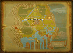 Vsevolod Mironov map
