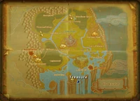Darkwater treasure map