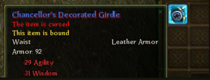 Cursed item
