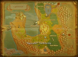 Sarkovsky's location