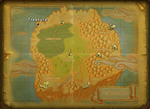 Evermeet treasure map