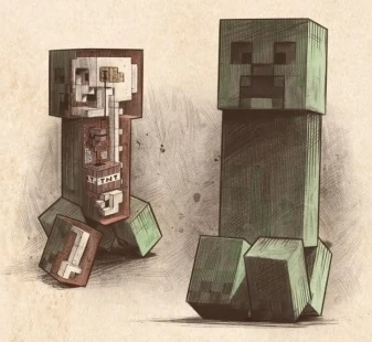 Mîecraft creepers ✿. ✿ ☺ ✿  Creeper minecraft, Creepers, Minecraft