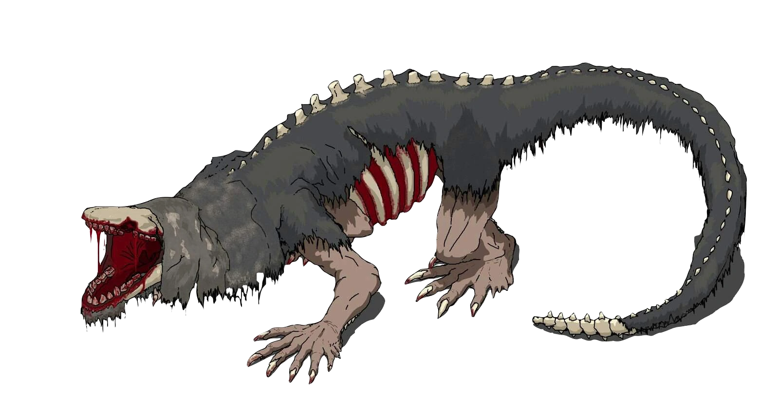 SCP-682 Reptile - 3D model by shuripusta (@shuripusta) [256d948]