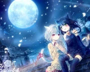 HD-wallpaper-neko-night-nekomimi-neko-white-hair-breeze-bell-floral-blossom-moon-anime-neko-mimi-anime-girl-long-hair-blue-night-female-ribbon-tail-wind-ears-smile-sky-happy-short-hair-girl-thumbnail