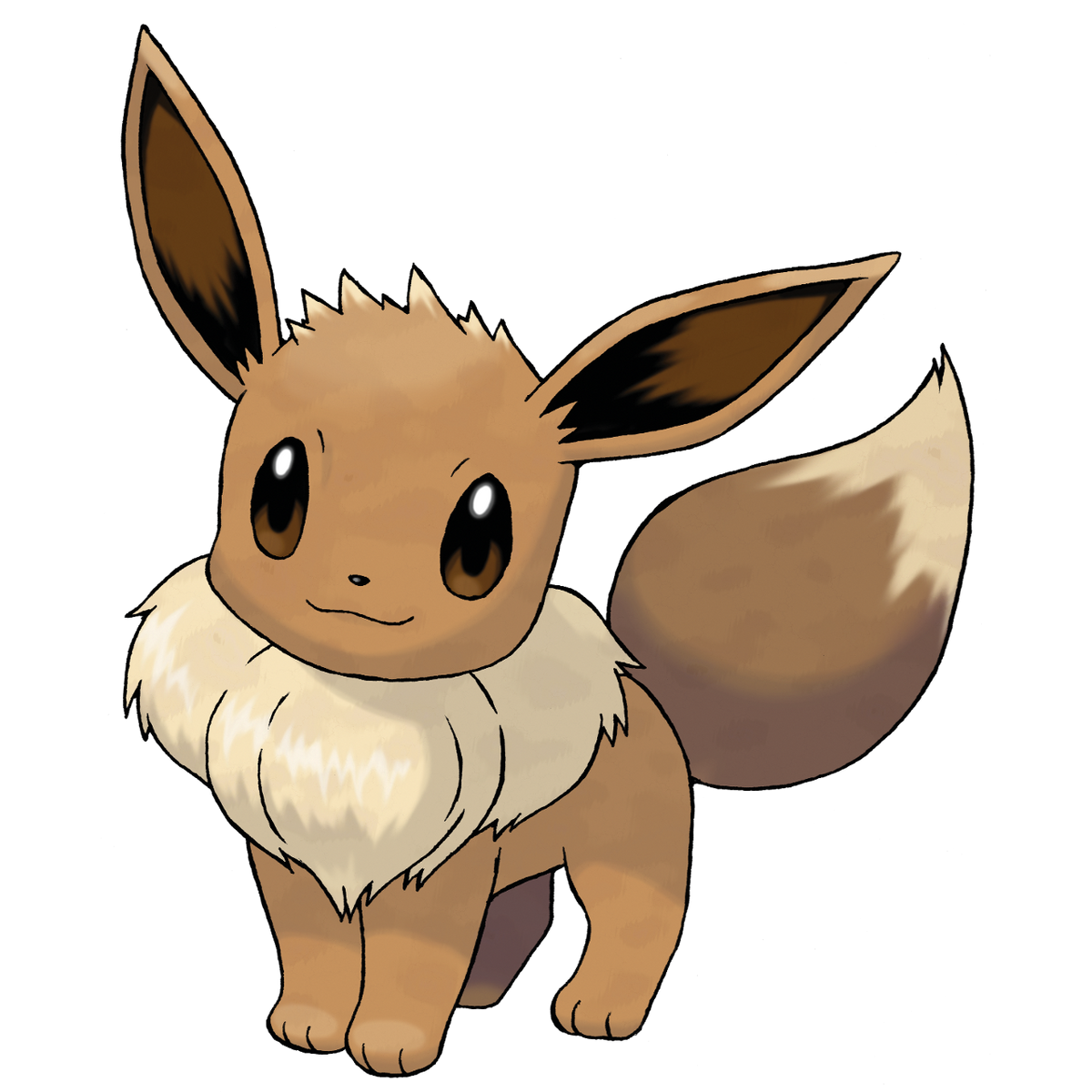 I got bored and made a pre evolution to eevee called Evou, I based it off a  fennec fox and a pomeranian : r/pokemon