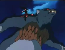 Three-toed Blue bellied black Ursinthere