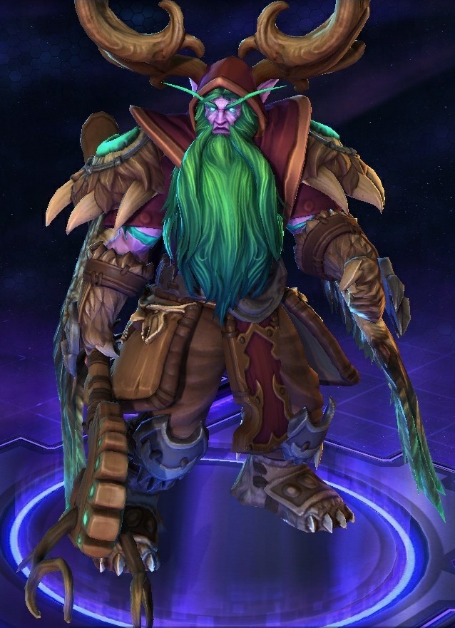 Malfurion Mana support-TF  Build on Psionic Storm - Heroes of the