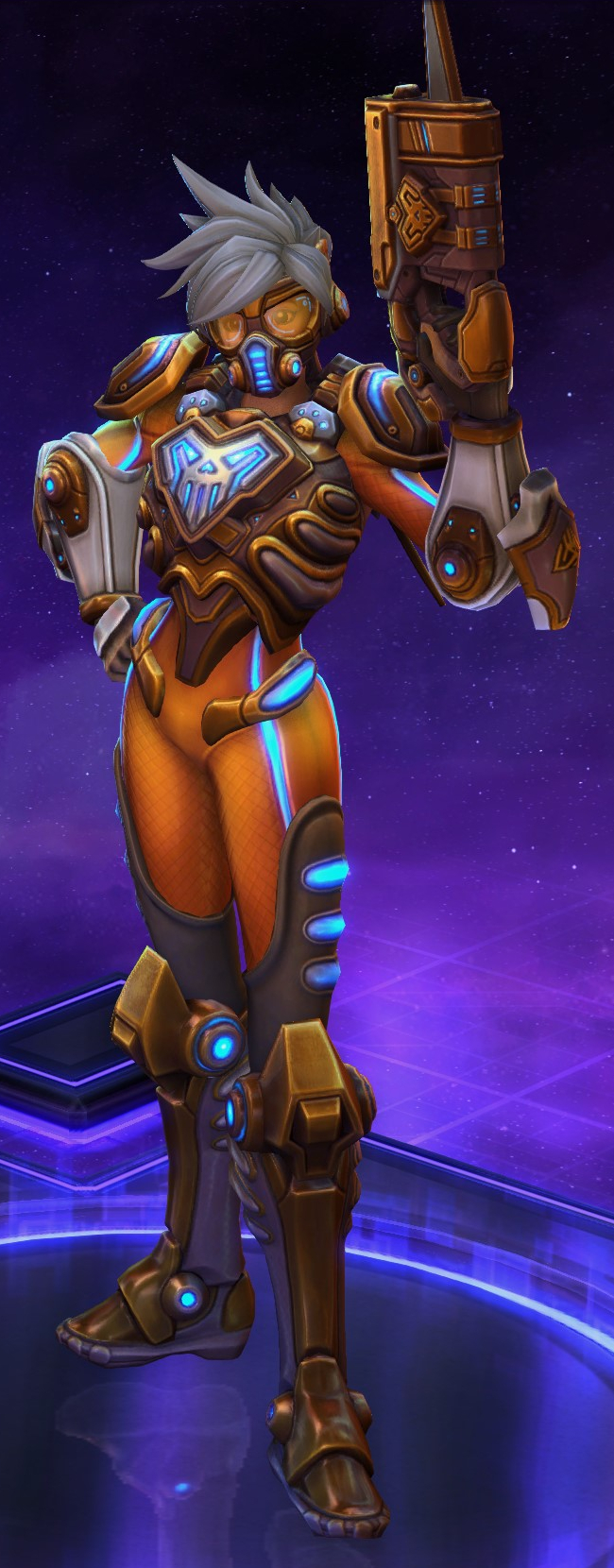 Tracer Spectre Skin - Heroes of the Storm by PlanK-69 on DeviantArt