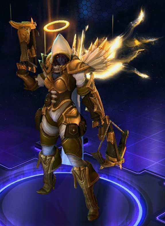 Heroes of the Storm — Valla has received a re-texture and a new pose