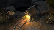 Haunted Mines - Mine open