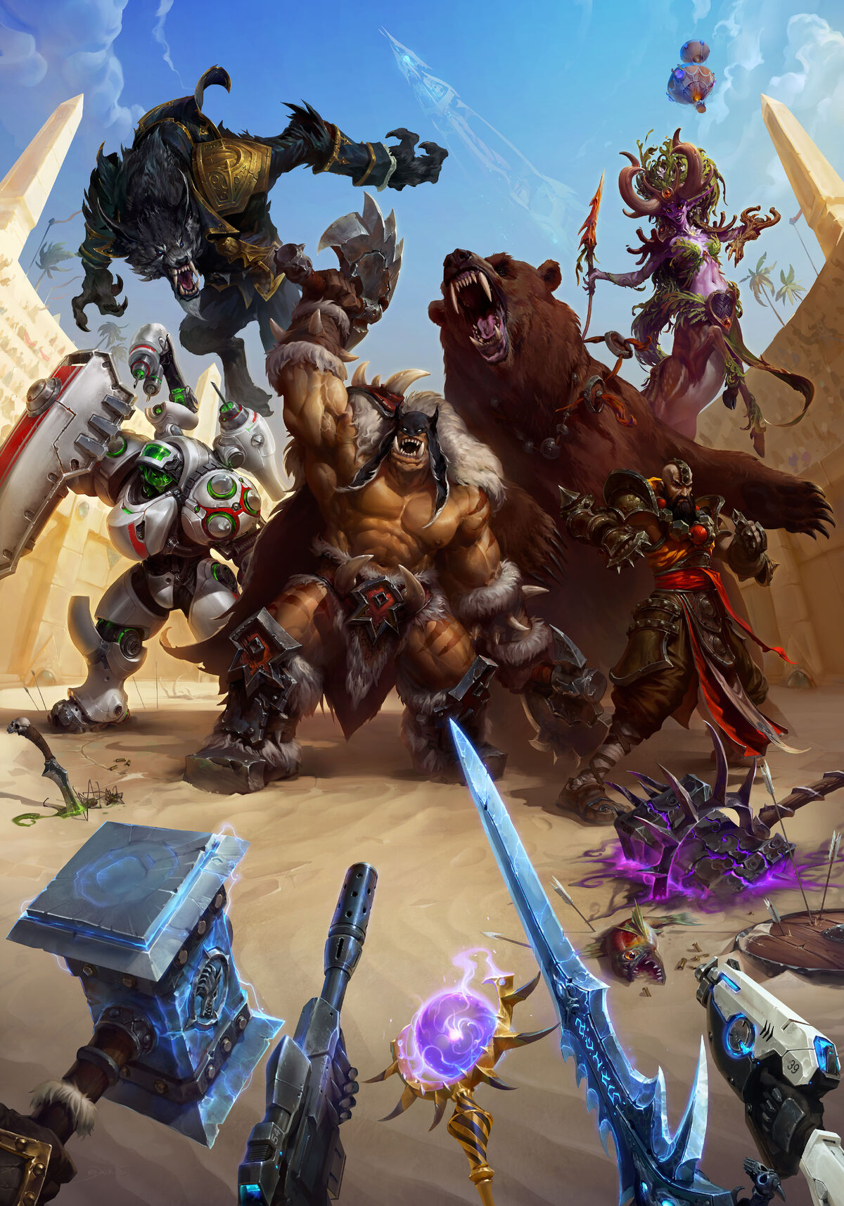 Why Blizzard says Heroes of the Storm is a 'hero brawler