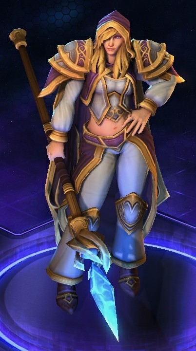 Heroes of the Storm All Characters and Skins (Jaina Patch) 