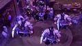A knight camp on Tomb of the Spider Queen.