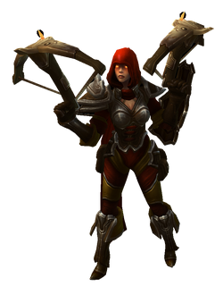 Heroes of the Storm — Valla has received a re-texture and a new pose