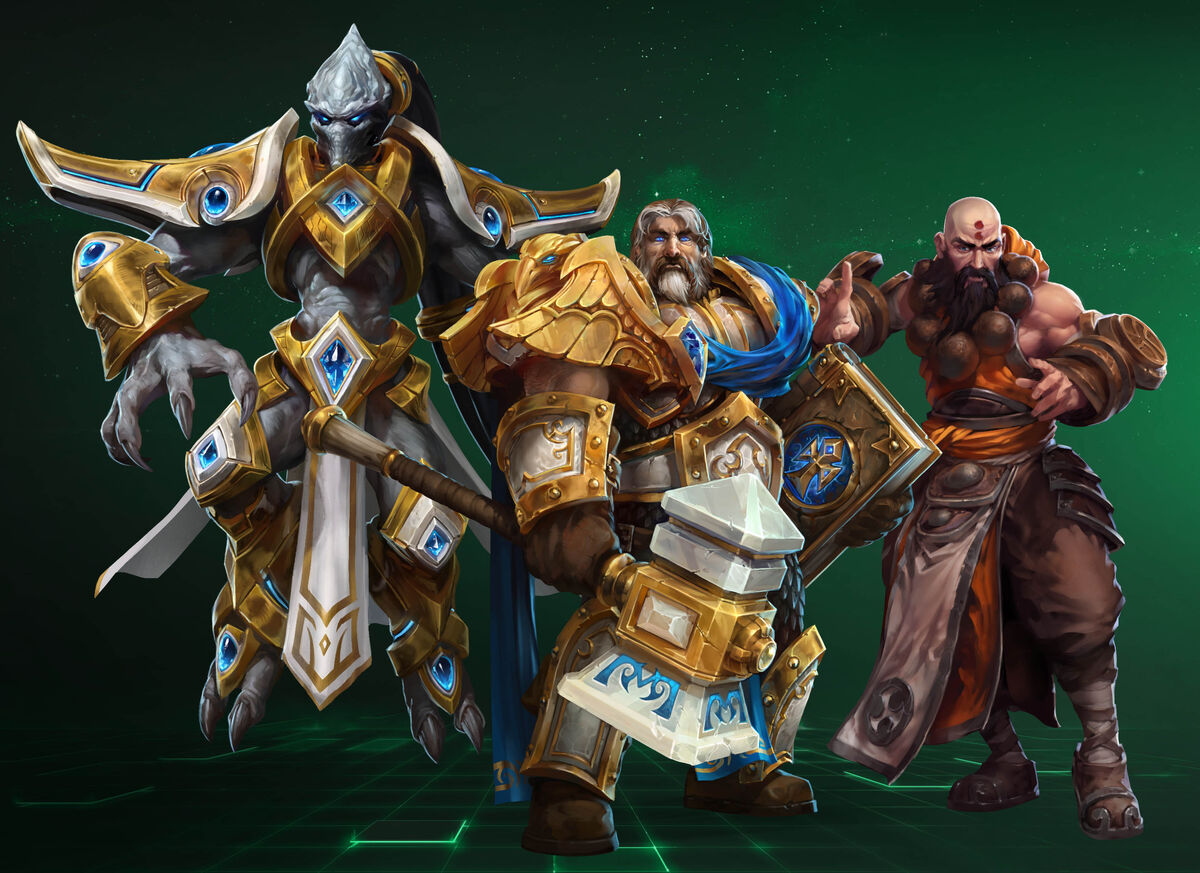 Group picture - Heroes to scale - update : r/heroesofthestorm