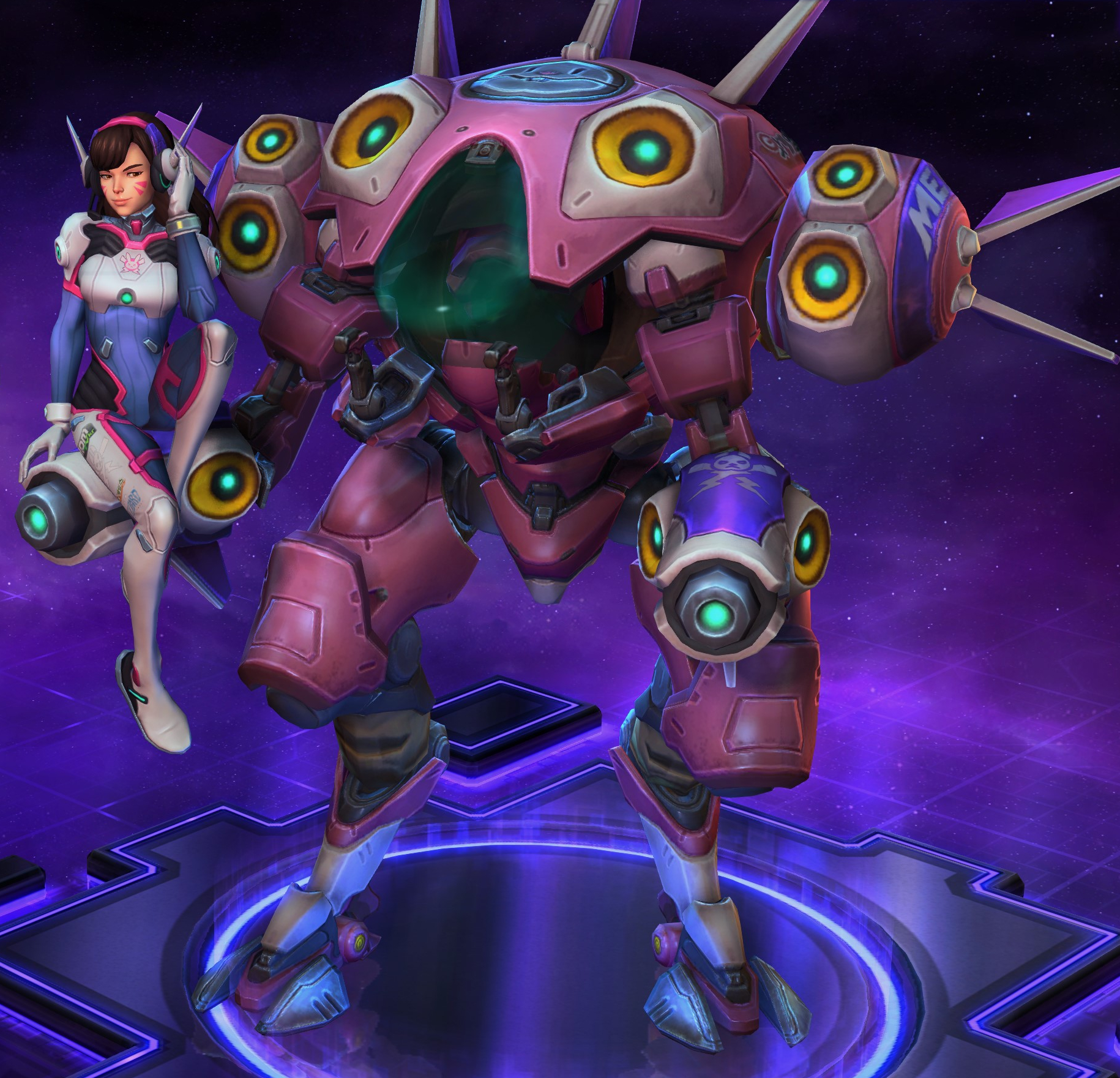 Heroes of the Storm: D.Va the Destroyer Skin Now Available