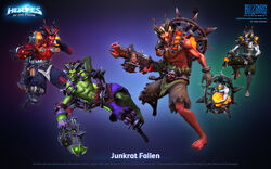 Heroes of the Storm: Junkrat +Guide+
