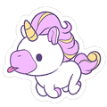 Plush Unicorn - 75 / 40