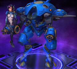 Skins of D.Va  Psionic Storm - Heroes of the Storm