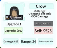Crow Upgrade 1 Card