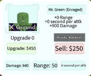 Mr. Green (Enraged) Deployment Card