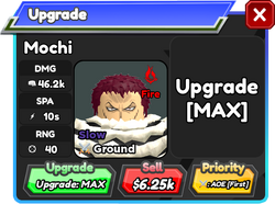 Mochi (Charlotte Katakuri), Roblox: All Star Tower Defense Wiki