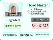 Toad Master Upg3