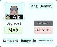Pang (Demon) Upgrade 3 Card